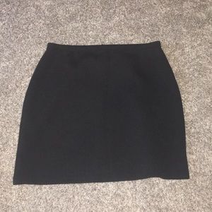 black skirt